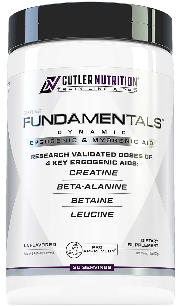 Grundlagen Intra oder Post Workout Erholungsgetränk: 4 Schlüssel Ergogene Hilfsmittel für maximale Leistung und Muskelwachstum: Kreatin, Beta-Alanin, Betaine und Leucine, 30 Servierungen, Unflavored