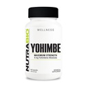 NutraBio Yohimbe Bark Extract Supplement für Männer und Frauen, 4mg, 90 Gemüsekapseln