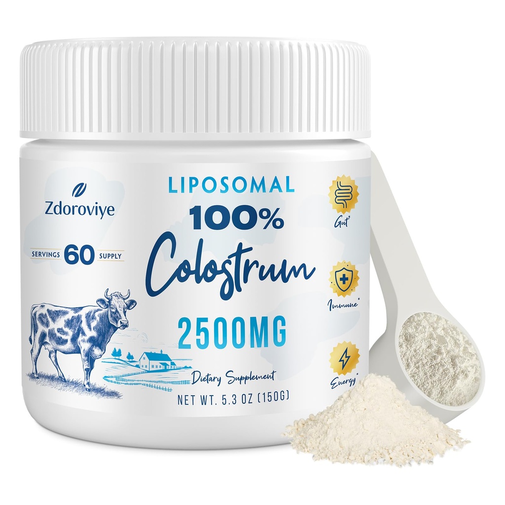 Poudre de colostrum bovin liposomique