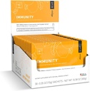 Immunity Booster Powder, Easy to Use Vegan Immune Booster with Vitamin D, A, B, C, & K, NRV Zinc, Plus Ginger Extract (30 Pack)