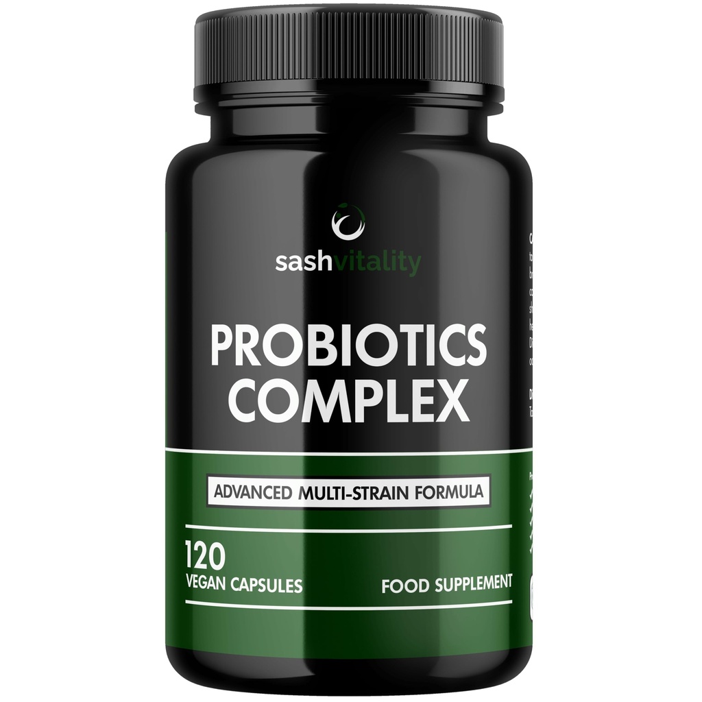 Probiotics & Prebiotics | 435 Billion CFU | Bio Cultures Complex | 120 Vegetarische Kapseln für Damen und Herren - Lactobacillus Acidophilus, Bifidobacterium, Rhamnosus & Reuteri - Advanced Multi-Strain