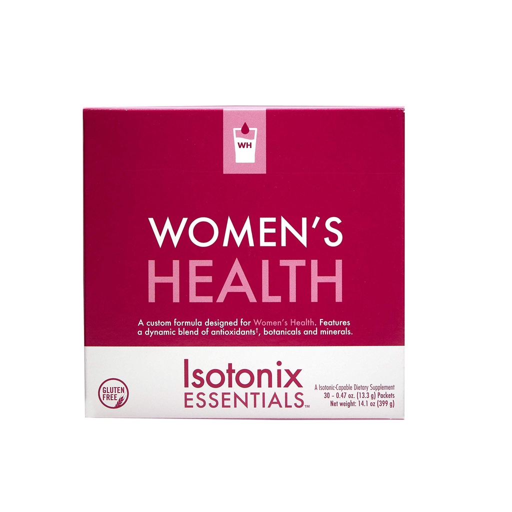 Isotonix Essentials La santé des femmes - Multivitamine avec collagène, vitamine C, probiotiques, cheveux, peau et ongles support, stimule la santé immunitaire et la vitalité, 30 paquets