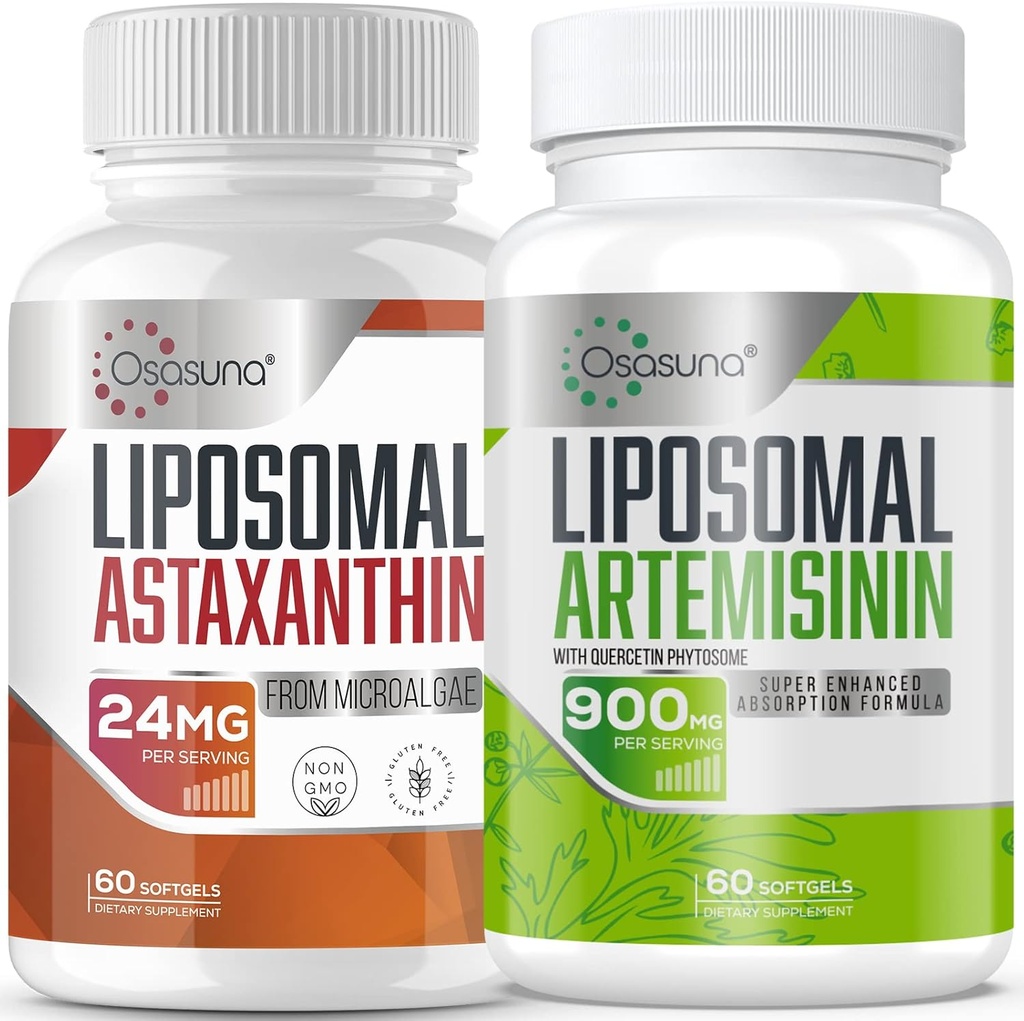 Liposomal Astaxanthin 24MG mit Artemisinin 600 mg