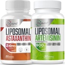Liposomal Astaxanthin 24MG mit Artemisinin 600 mg