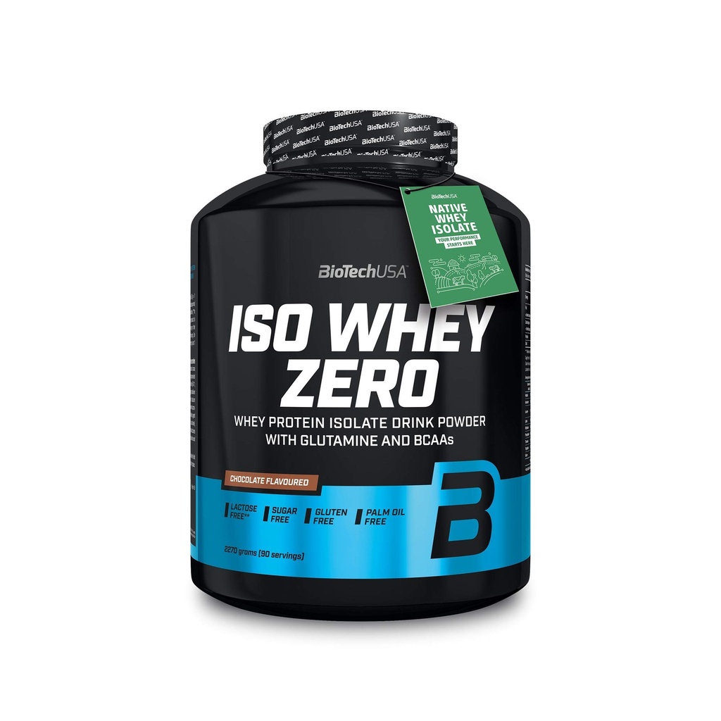 BioTech USA Iso Whey Zero 2270g Geschmackschokolade von BiotechUSA