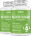Blutzucker - Fortgeschrittene Formel mit Bitter Melon, Ashwagandha, Cinnamon, Chrom, Magnesium, Vitamine, Alpha Lipoic Acid, Cayenne Pepper & More | Pack 2