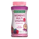 Nature's Bounty Optimal Solutions, Gummies multivitamines pour les femmes pour le soutien immunitaire, le soutien énergétique cellulaire, la santé osseuse, le parfum de framboise, 140 Ct
