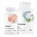 THORNE - Soutien immunitaire Duo - Quercetin Phytosome & NAC pour le bien-être immunitaire et respiratoire équilibré - 30 portions
