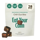 GEM Chill-Out Calm Bite | Unterstützt beruhigenden Geist & Klarheit | Magnesium L-Threonate, Golden Chlorella, Zitronenbalsam | Holistische Non-Habit Forming | Glutenfrei, Sojafrei, Banana Cinnamon, 28 Servierungen