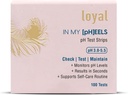Loyal in My [PH] EELS Feminine pH Test Strips 3-5.5 | Überwacht pH-Wert-Ebenen | Ergebnisse in Sekunden | Unterstützt Self-Care Routine (100 Tests)