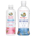 Multivitamine de MaryRuth pour femmes + croissance des cheveux Liposomale (Peach) et liquide nuit multiminérale (Coconut, 15oz)