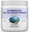 Maxi Health Collagen Peptides Powder – Typ I Unflavored Marine Powder Collagen für Frauen & Männer - Wild-Caught Protein Supplement für Gelenke, Haut, Haare & NailNails (5.46 oz)