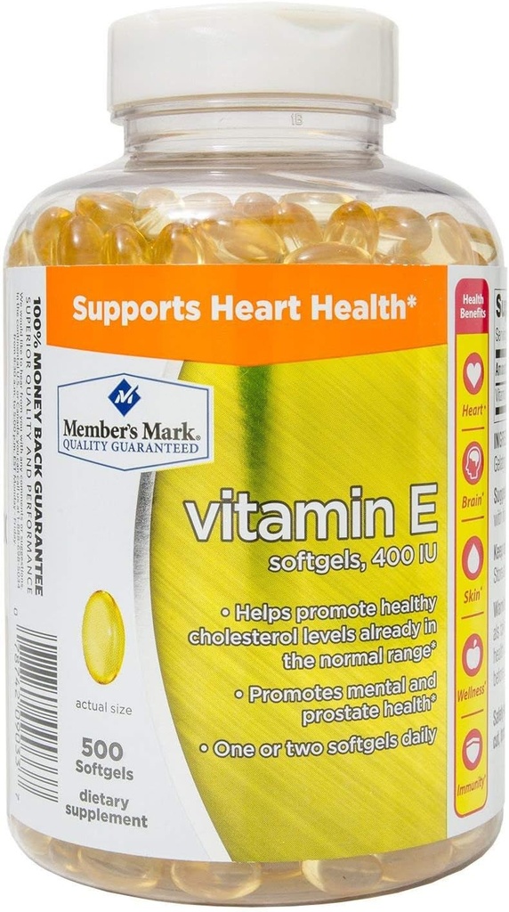 Mark Vitamin E 400 IU Nahrungsergänzung (500 Graf)