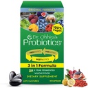 Dr OhhiraS Probiotiques Formule originale avec les prébiotiques fermentés 3 ans, les probiotiques vivants actifs et le seul produit avec des métabolites postbiotiques, 60 capsules