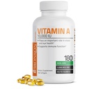 Bronson Vitamine A 10,000 UI Premium non-OGM formule soutient une vision et un système immunitaire sains et croissance et reproduction en santé, 180 Softgels