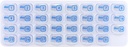 31 Tage Monatliche Pille Box Organizer Planner mit täglich abnehmbaren Medikamente Pods, Große Reise Med Dispenser