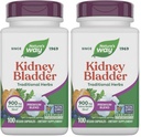Nature's Way Rein Bladder, Supplément aux herbes traditionnelles, 900mg par portion, 100 capsules végétaliennes (paquet de 2)