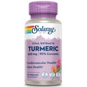 SOLARAY Supplément curmérique 600mg - Racine curmérique avec 95% Curcumin - Supplément de soutien conjoint - Joint Health, Gallbladder et soutien du foie, non-OGM, végétalien, sans gluten, garantie de 60 jours, 30 portions