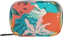 Naanle Cartoon Hawaii Floral Pille Box 7 Tage Pille Tasche Reise Pille Organizer Tasche mit Reißverschluss Tragbare Wöchentliche Tasche Compact Größe für Vitamin Supplement Halter