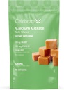 Celebrate Vitamine Bariatric 500mg Calcium Citrate Weichkäse mit 500 IU Vitamin D3 – essentiell für Magen-Bypass-Patienten & Knochengesundheit - Zucker & Glutenfrei, Karamell (90 Kauen)