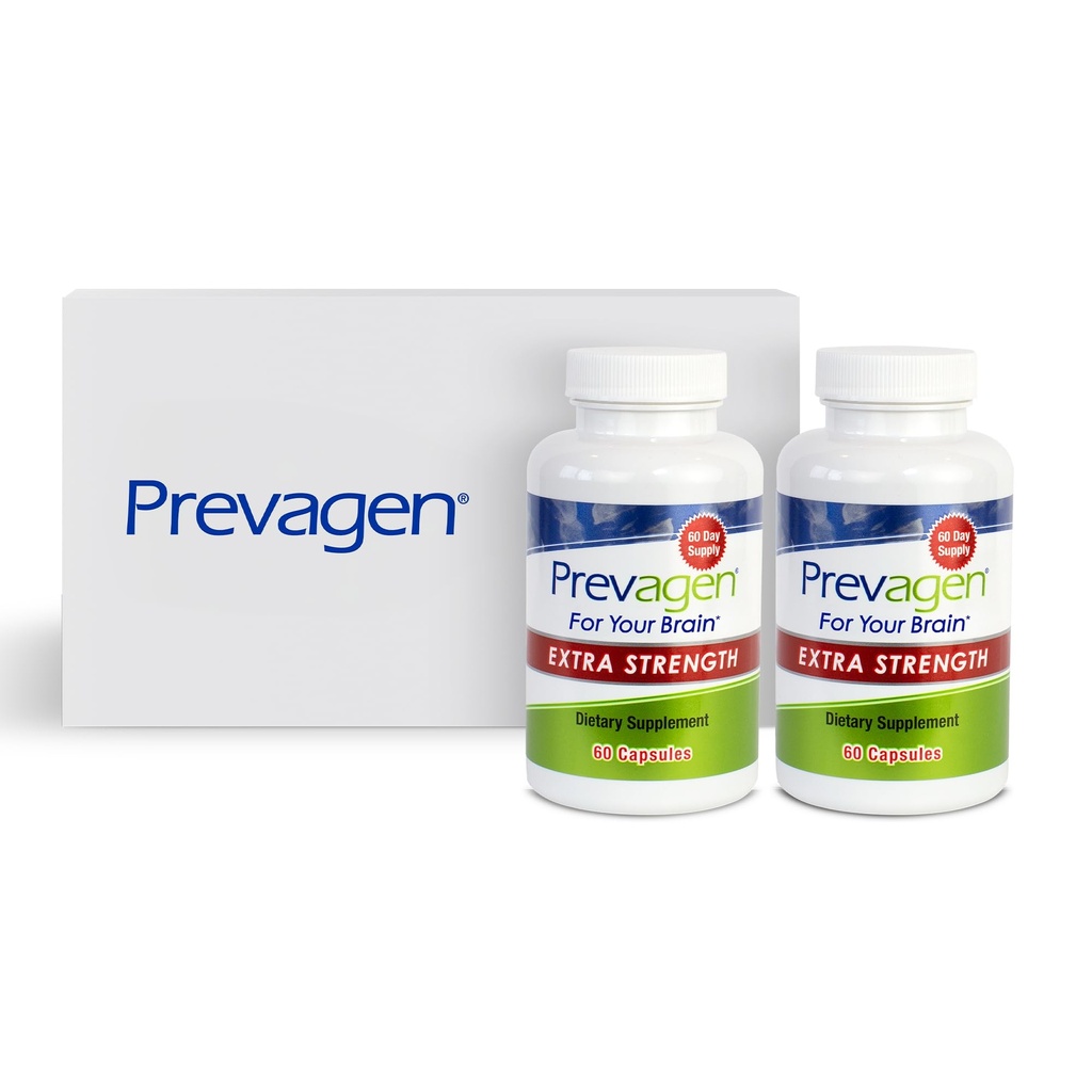 Prevagen Extra Strength - 120 Capsules (4 Month Supply) | Formulated for Your Brain | 20mg of Apoaequorin Plus Vitamin D3