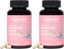 Hyland's Easy Morning Multivitamines prénatales et santé digestive et soulagement de la maladie du matin, 60 Capsules Vegan, avec Folate, Choline, Zinc, Ginger Root, Prébiotiques et Algae DHA (Pack de 2)