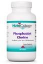 Nutricologie Supplément de Phosphatidyl Choline - Capsules de lécithine, Enzymes digestifs pour foie, Soutien de la digestion des graisses, Suppléments de choline pour foie gras, 1540mg Softgels - 100 Compte