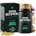 SuperBonsai Capsules Super Recovery pour post-célébration et soulagement du matin - Tout le soutien naturel holistique - 3 Capsules prises avant de boire et un service optionnel après (14 portions)