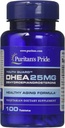 Puritan's Pride DHEA 25 mg Tablets, 100 Count