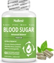 Blutzucker - Fortgeschrittene Formel mit Bitter Melon, Ashwagandha, Cinnamon, Chrom, Magnesium, Vitamine, Alpha Lipoic Acid, Cayenne Pepper & More | 60 Kapseln