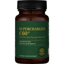 Global Healing Center Supercharged C60 - Micro-Activated Carbon Fullerene w/Organic MCT Powder, 10 mal leistungsfähiger als normale C60 Ergänzungen - Hilft Detoxification, Aging (30 Kapseln)