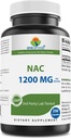 Brieofood NAC Supplement N-Acetyl Cystein 1200 mg pro Portion 250 Kapseln - Immununterstützungsergänzung