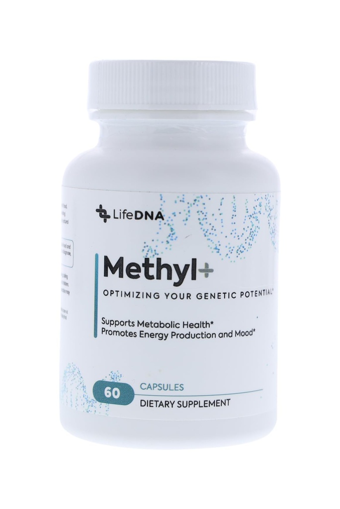 LIFEDNA + Methylfolat - Methylierter Folat Multivitamin-Komplex mit TMG Optimierter Homocystein, Gehirn, Herz-Kreislauf- & Neurotransmitter-Unterstützung