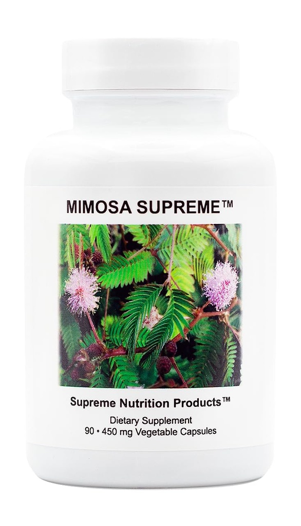 Supreme Nutrition Mimosa Supreme, 90 capsules de graines de Pure Mimosa Pudica