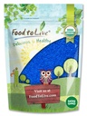 Alimentation en poudre de Spiruline Bleue biologique vivante, 2 onces – Non-OGM, Extrait d'algues bleues-vertes pures, végétalien, non irradié, idéal pour les jus, les smoothies, les secousses, les boissons et la coloration alimentaire