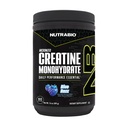 NutraBio Pure Micronized Creatine Monohydrate Powder Supplement, Blue Razz (300 g) - Unterstützt Bulk Muscle Energy, Recovery und Strength - HPLC Tested Creatine Powder Supplement für Männer und Frauen