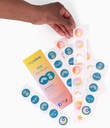 MyVitro Rainbow Ananas Bandes de l'Ananas Parfait pour les coups de feu de la FIV