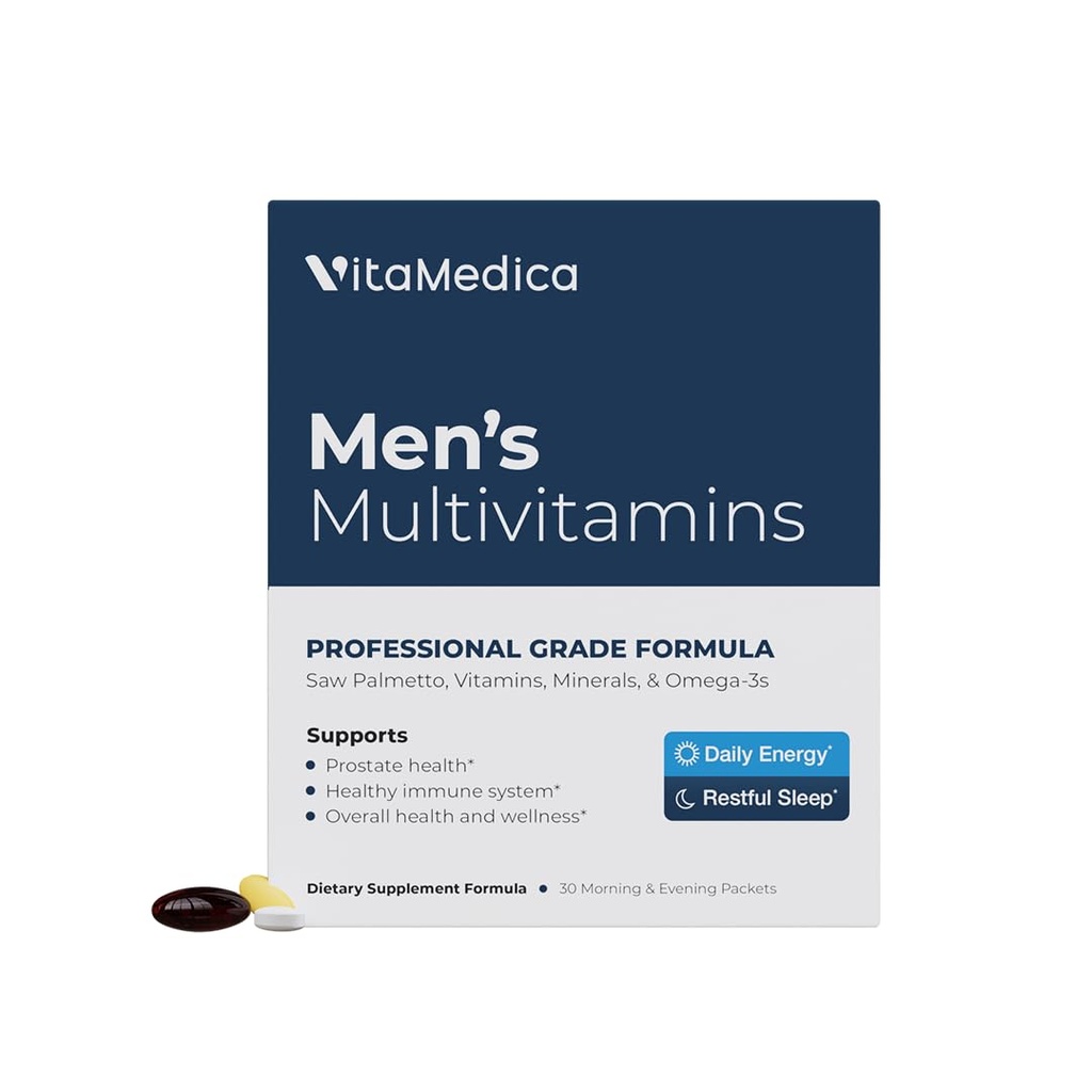 VitaMedica hommes Multivitamine avec le soutien de la santé de la prostate.
