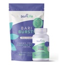 Bari Life Just One Chewable: Einmal täglich Bariatric Multivitamin + Eisen und BariBurst Calcium Citrate Soft Chews für Magen Bypass, Magenarm und Duodenal Switch (Sour Grape)