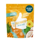 FlavCity Ananas Coconut Electrolytes Powder Packets - 28 Packets d'hydratation - Pas d'ajout de sucre - Poudre d'hydratation avec de vrais fruits et sel de mer non raffiné - Kéto et sans gluten (28 Stick Packs)