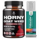 Bundle of Horny Goat Weed für Männer mit Black Maca Root, Tongkat Ali, Saw Palmetto & Panax Ginseng Extract und Lidocaine Desensitizing Topical Spray Climax Control - Boost Endurance und Stamina
