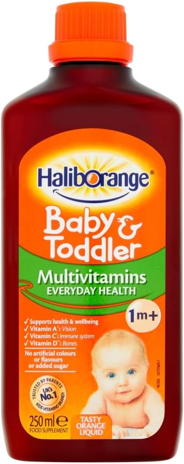 Haliborange All Natural Orange Aroma Multivitamni Flüssigkeit