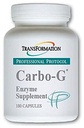 TRANSFORMATION THE GENESIS of GOOD HEALTH Enzymes Carbo-G High Potency Enzyme Blend Formel-Ergänzung mit Probiotics & Herbs, für Kohlenhydrat-Aufbruch, Nährstoffaufnahme, 180 Kapseln