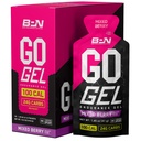 BARE PERFORMANCE NUTRITION, BPN Go Gel Endurance, 24g Kohlenhydrate & 100 Kalorien pro Packung, Vegan + Gluten Free Running Gel, 10 Single-Serving Packs, Mixed Berry