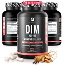 DIM-Ergänzung 400 mg mit Myo & D-Chiro Inositol, Dong Quai - PCOS-Ergänzungen – Hormonbilanz für Frauen – Fruchtbarkeitsergänzungen – Inositol-Ergänzung - 240 Caps