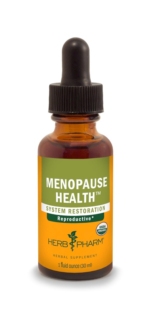 Herb Pharm Menopause Health Formule à base de plantes liquides pour le soutien physique et émotionnel - 1 Ounce