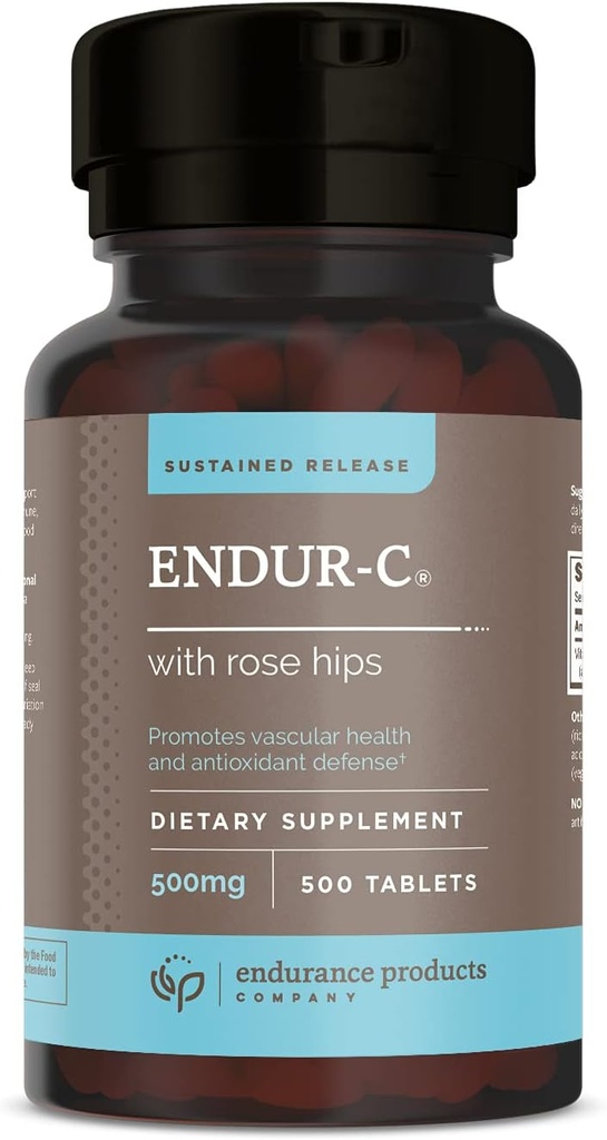 ENDUR-C mit Rose Hips Sustained Release Vitamin C 500mg 500 Tabs