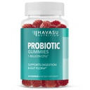 Probiotic Gummies, Berry, 60ct, Digestive Support & Gut Health, Gluten-Free | Probiotic Gummies for Digestive Support & Gut Health, 1 Billion CFU Bacillus Coagulans, Shelf Stable, Non-GMO