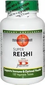 Mushroom Wisdom, Inc. - Super Reishi 120 vtabs von MUSHROOM WISDOM