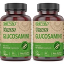DEVA Vegan Glucosamin 90 Tabs (Pack von 2)